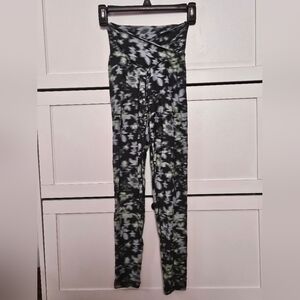 Offline By Aerie Black And Green Real Me Hi Rise Leggings